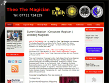 Tablet Screenshot of magictheo.com